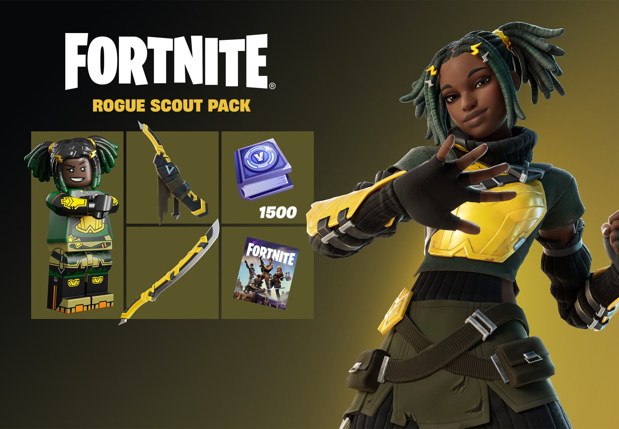 Fortnite - Rogue Scout Pack DLC US XBOX One / Xbox Series X|S CD Key Fortnite - Rogue Scout Pack DLC US XBOX One / Xbox Series X|S CD Key